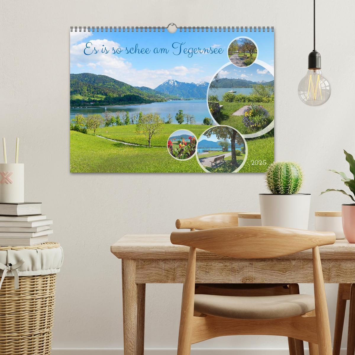 Bild: 9783383806001 | Es is so schee am Tegernsee (Wandkalender 2025 DIN A3 quer),...