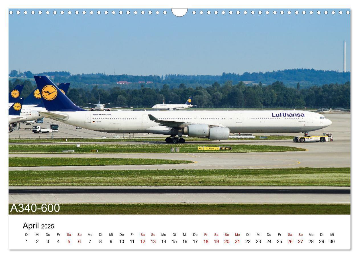 Bild: 9783383969768 | Flugzeuge von Airbus (Wandkalender 2025 DIN A3 quer), CALVENDO...