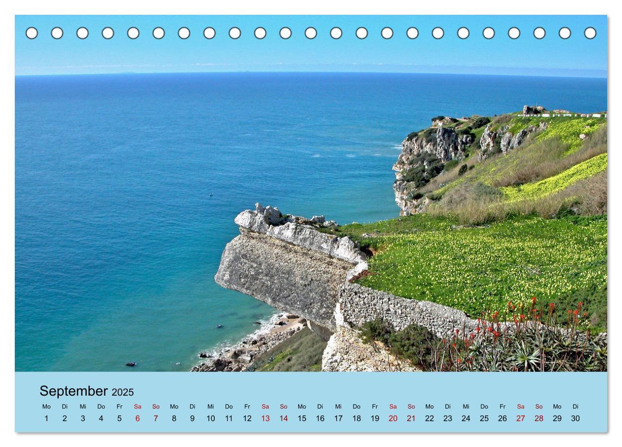 Bild: 9783435008421 | Nazare (Tischkalender 2025 DIN A5 quer), CALVENDO Monatskalender