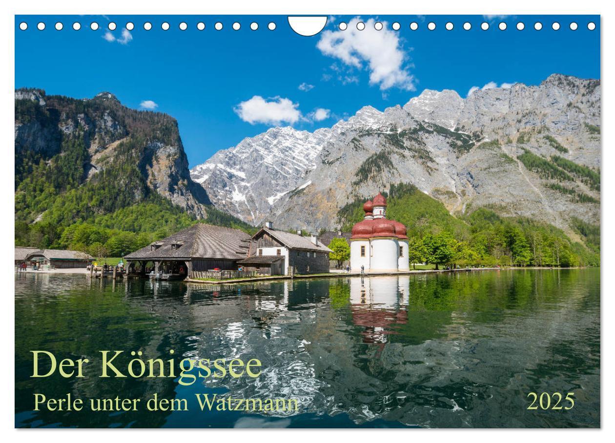 Cover: 9783435185429 | Der Königssee Perle unter dem Watzmann (Wandkalender 2025 DIN A4...