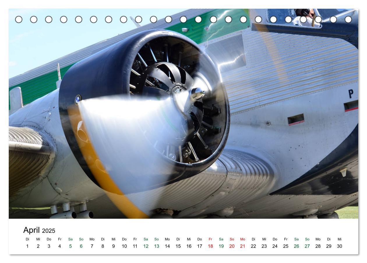 Bild: 9783435381319 | Junkers Ju 52 Die Legende (Tischkalender 2025 DIN A5 quer),...