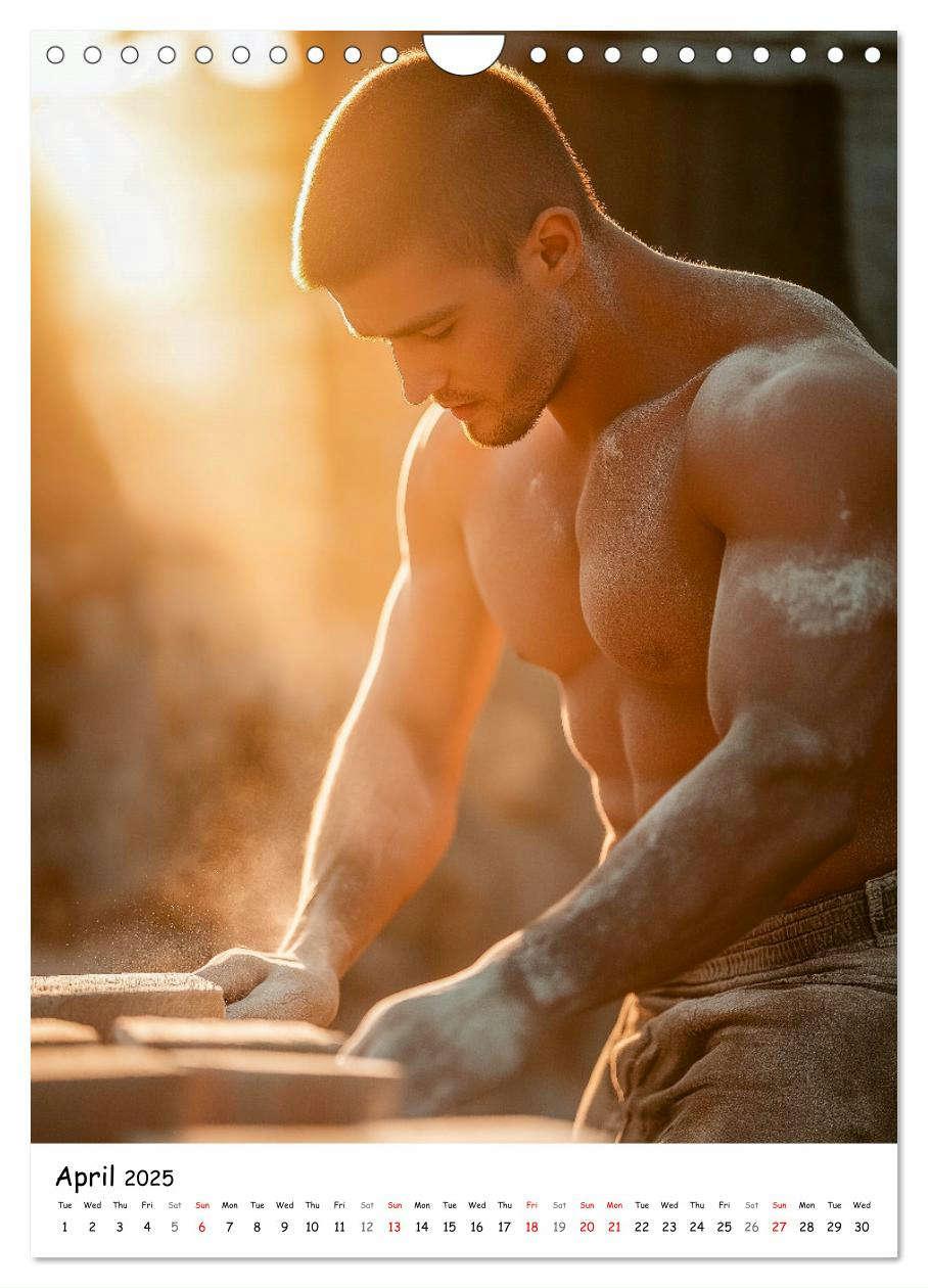 Bild: 9781325990412 | Hot Builders - Hard at Work (Wall Calendar 2025 DIN A4 portrait),...