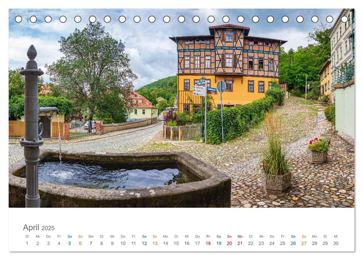 Bild: 9783457176290 | Rudolstadt - im Tal der Saale (Tischkalender 2025 DIN A5 quer),...