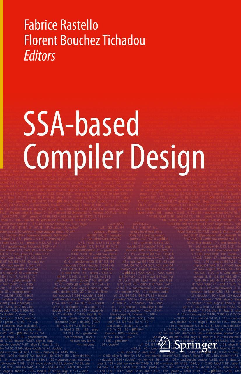 Cover: 9783030805142 | SSA-based Compiler Design | Florent Bouchez Tichadou (u. a.) | Buch