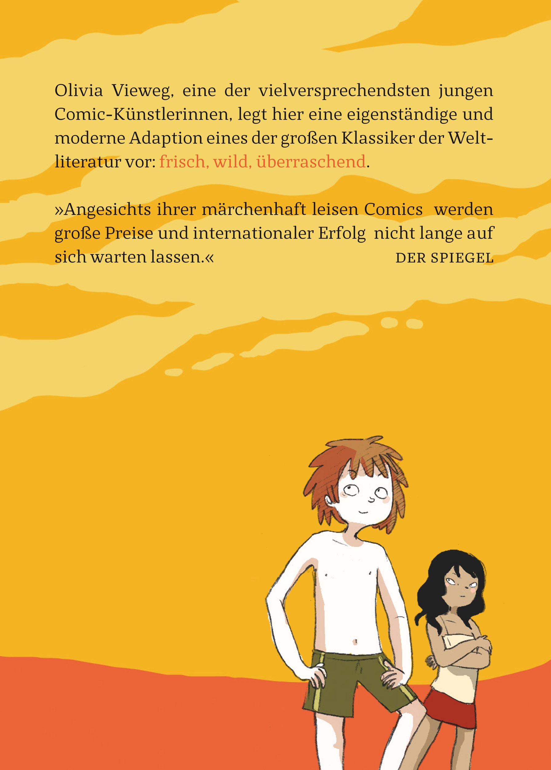 Rückseite: 9783518464298 | Huck Finn | Nach Mark Twain. Graphic Novel | Olivia Vieweg | Buch