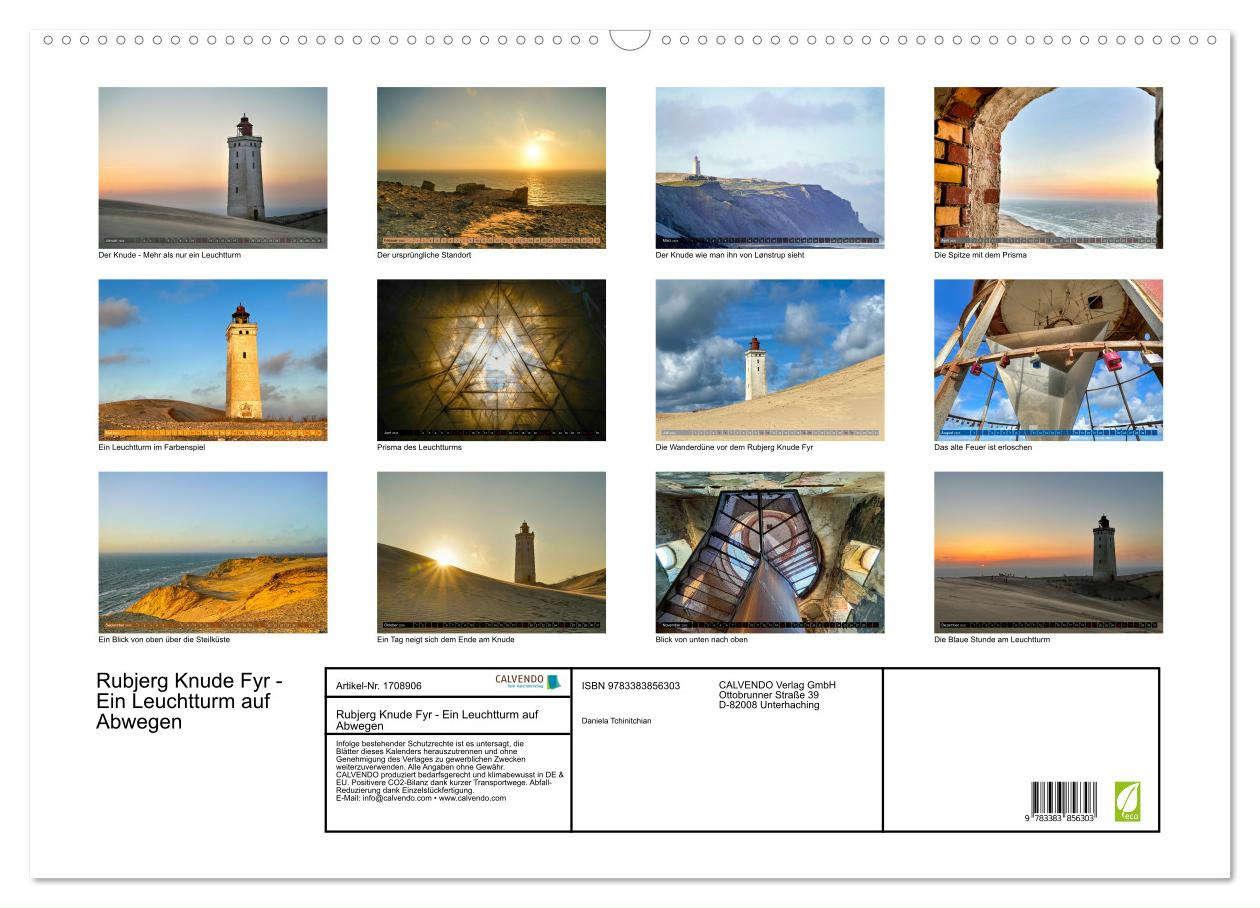 Bild: 9783383856303 | Rubjerg Knude Fyr - Ein Leuchtturm auf Abwegen (Wandkalender 2025...