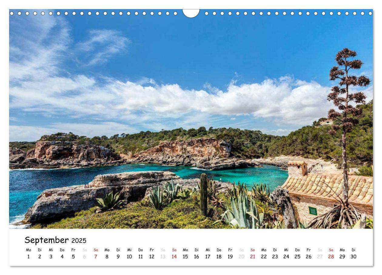 Bild: 9783435609338 | Wildes und romantisches Mallorca (Wandkalender 2025 DIN A3 quer),...