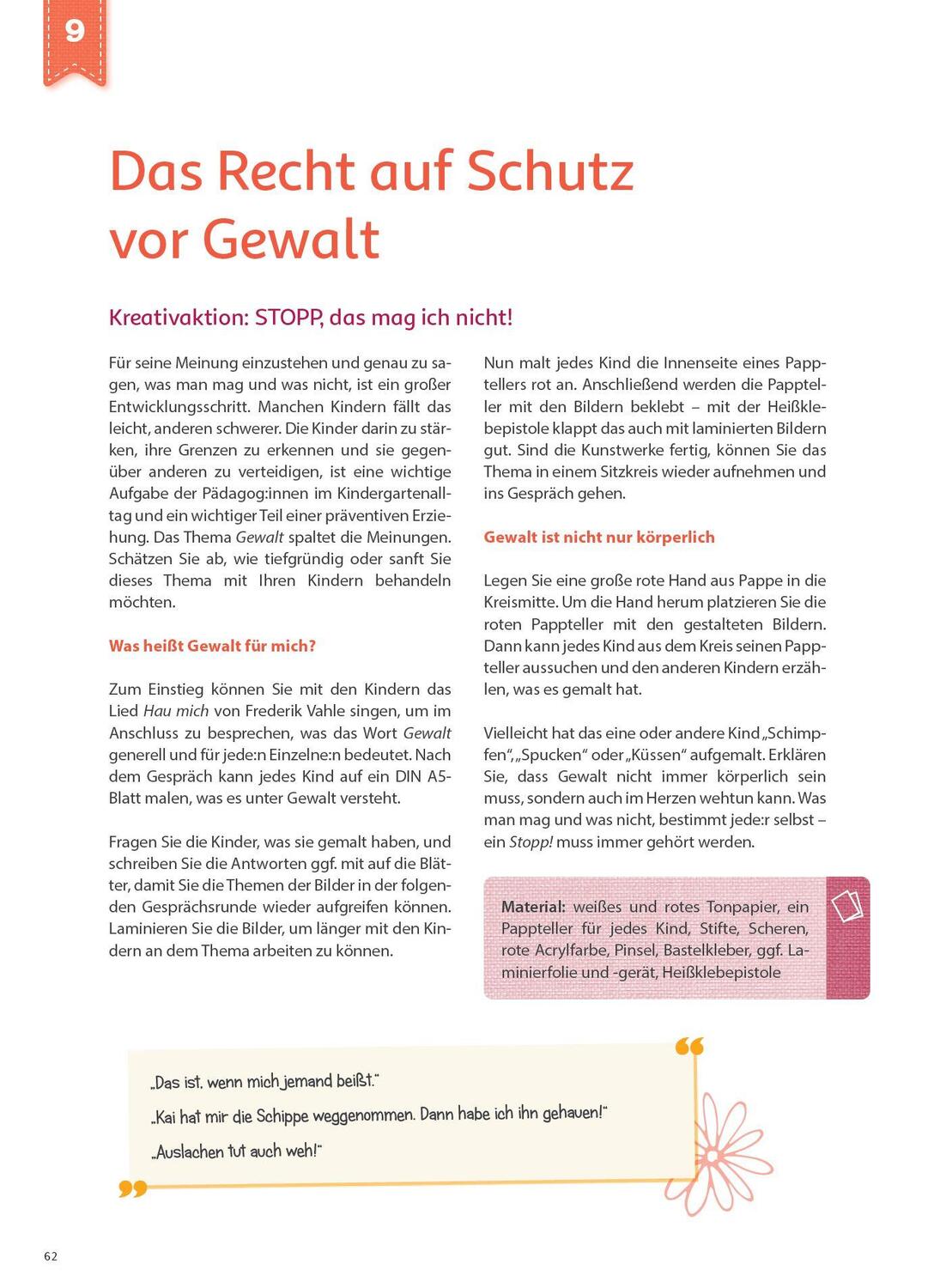 Bild: 9783960462422 | Kinderrechte in der Kita-Praxis | Monika Laut-Zimmermann | Taschenbuch