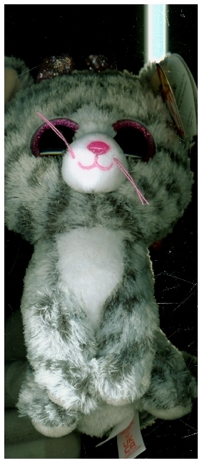 Cover: 8421371907 | TY Beanie Boo regular 15 cm Kiki Grey Cat | In Polybag | 37190 | 2020