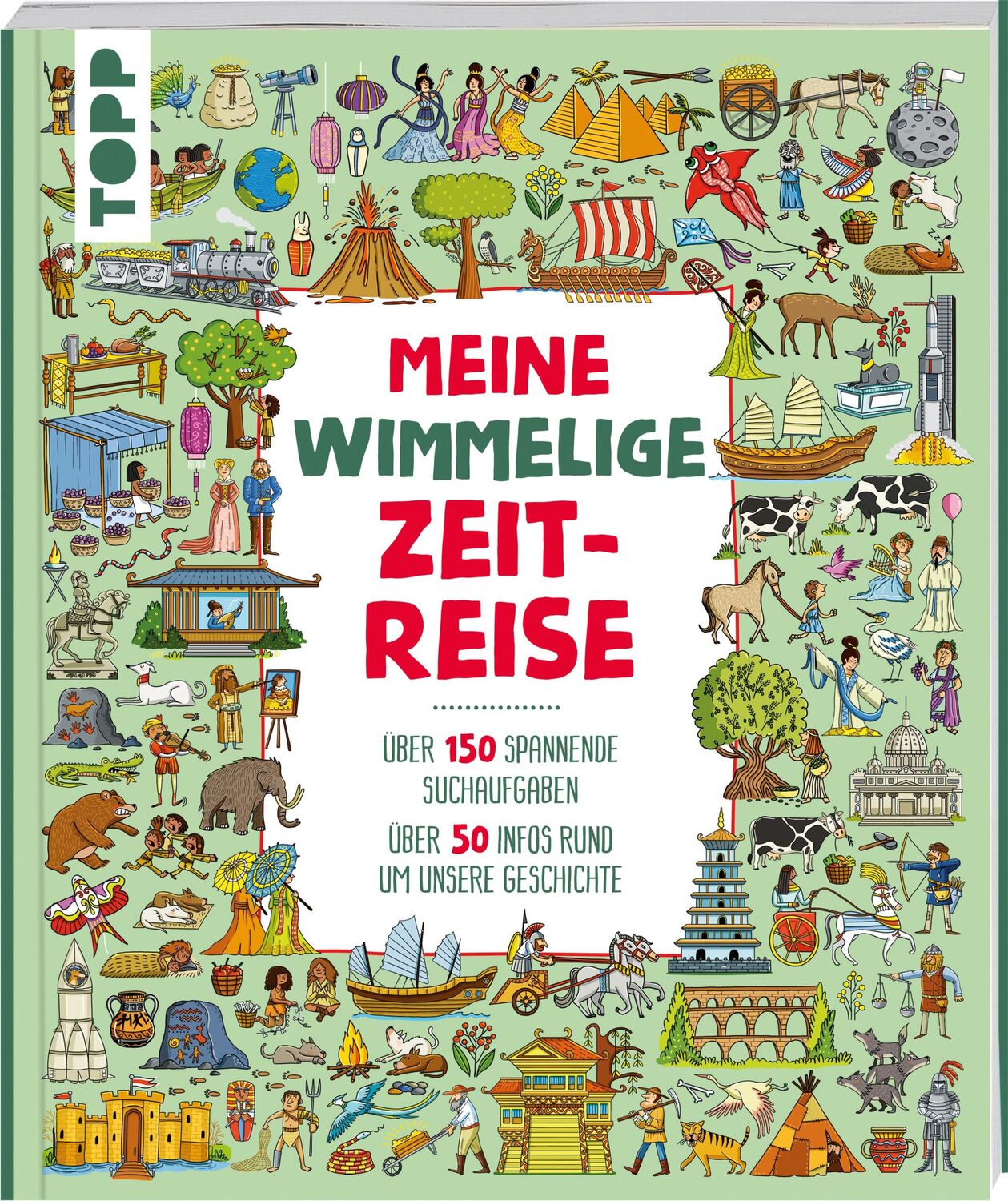 Cover: 9783735890245 | Meine wimmelige Zeitreise | Paula Bossio | Taschenbuch | 32 S. | 2022