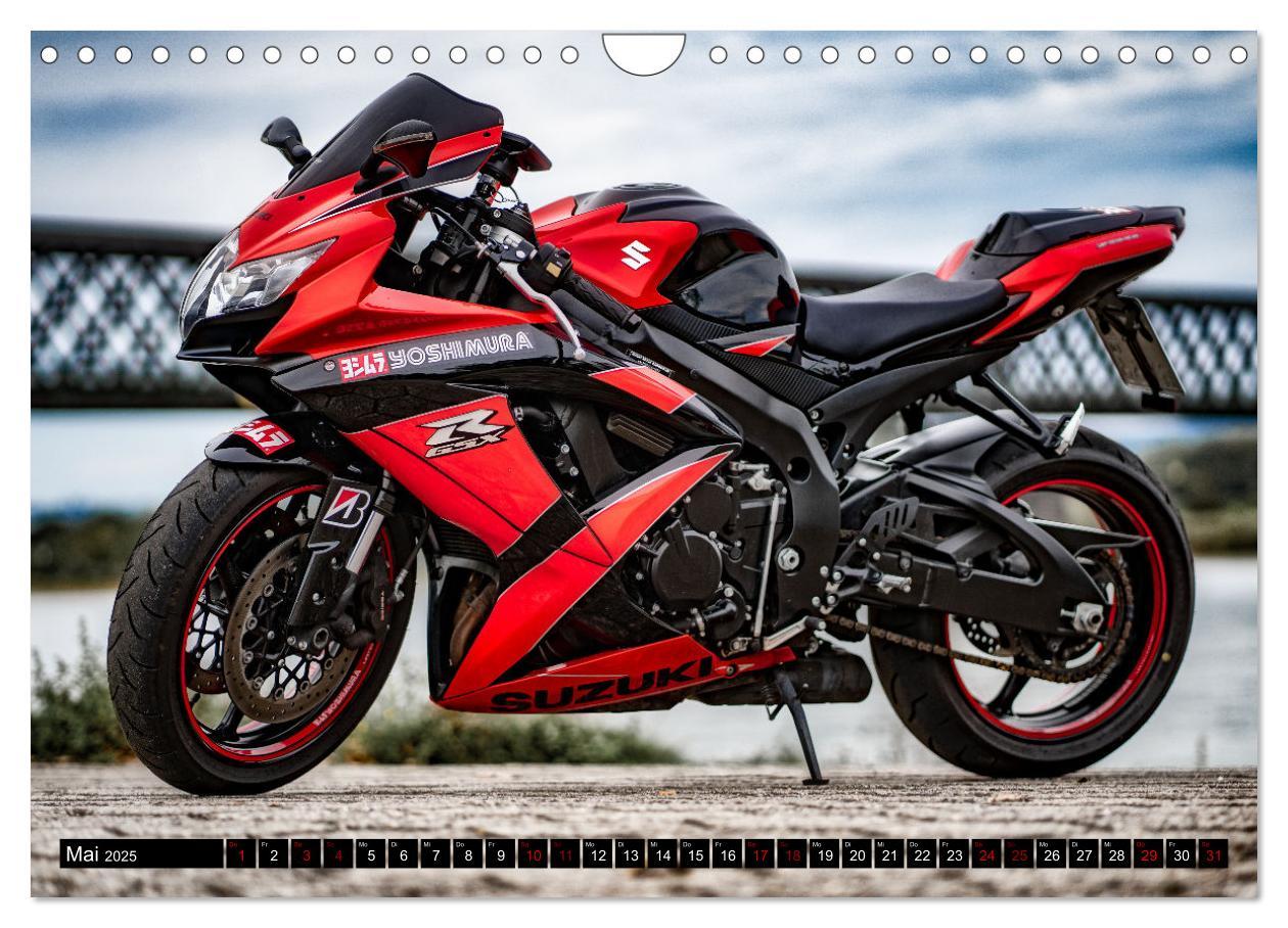 Bild: 9783435109630 | Yoshimura Gixxer Limited Edition (Wandkalender 2025 DIN A4 quer),...