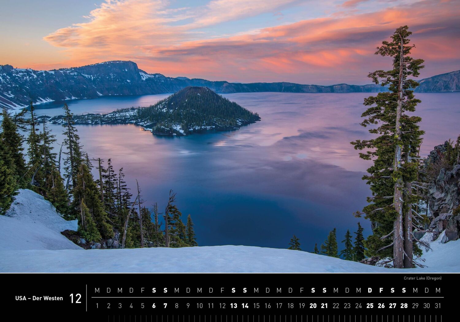 Bild: 9783968555126 | 360° USA - Der Westen Premiumkalender 2025 | Christian Heeb | Kalender