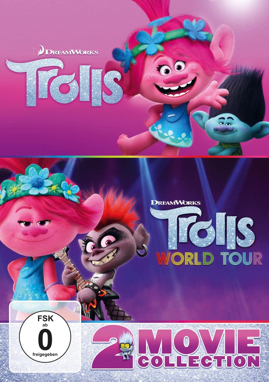 Cover: 5053083219666 | Trolls &amp; Trolls World Tour | 2 Movie Collection | Aibel (u. a.) | DVD