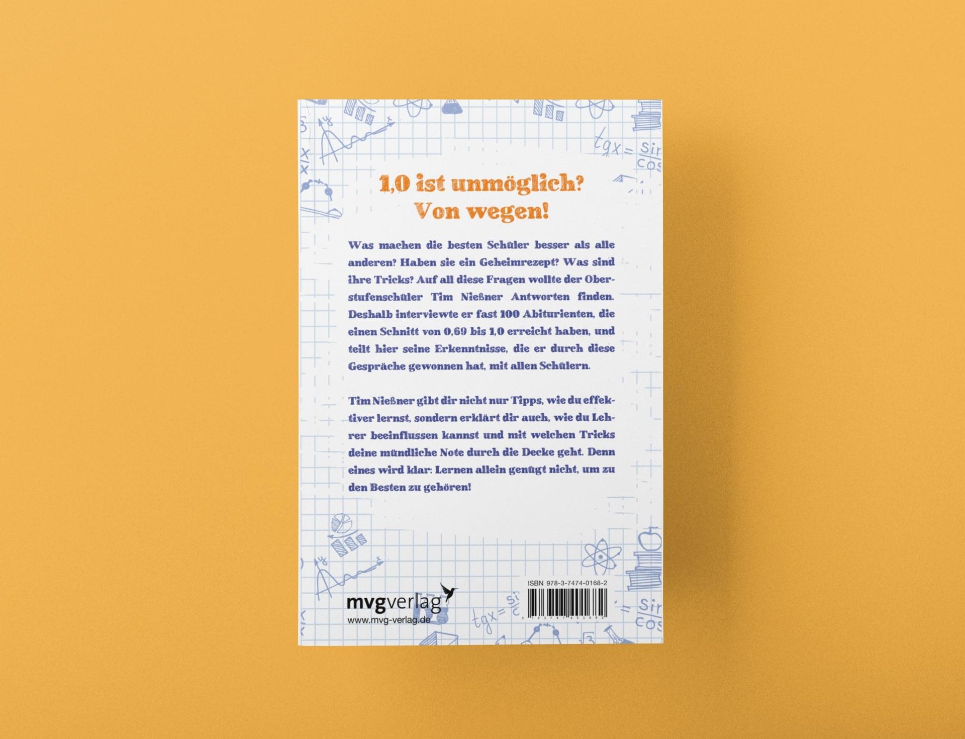 Rückseite: 9783747401682 | Die geheimen Tricks der 1,0er-Schüler | Tim Nießner | Taschenbuch