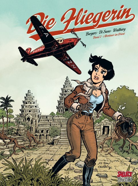 Cover: 9783899086324 | Die Fliegerin - Abenteuer im Orient | Etienne Borgers | Buch | 56 S.