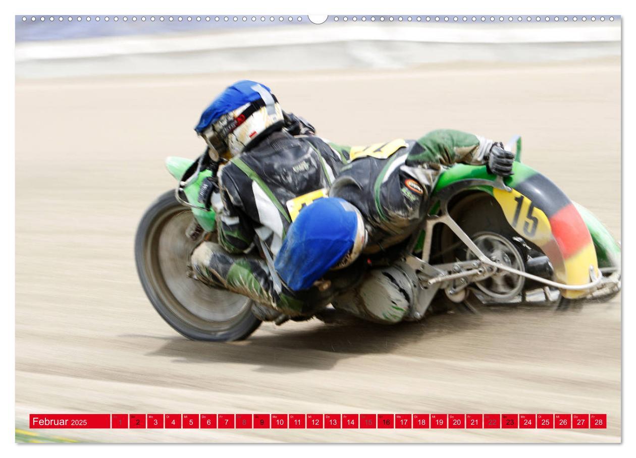 Bild: 9783435130450 | Speedway Sandbahn (Wandkalender 2025 DIN A2 quer), CALVENDO...