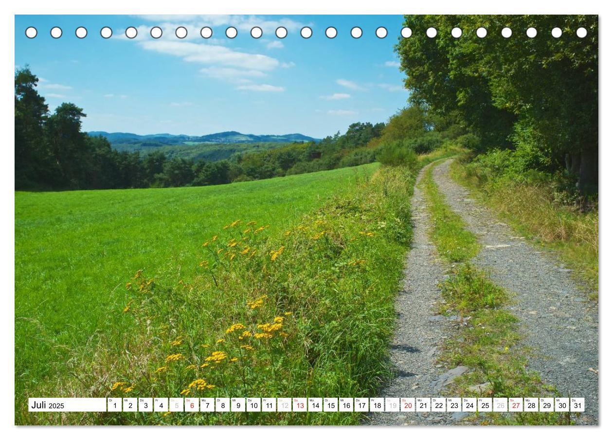 Bild: 9783435792849 | Traumhafte Wege durch die Eifel (Tischkalender 2025 DIN A5 quer),...