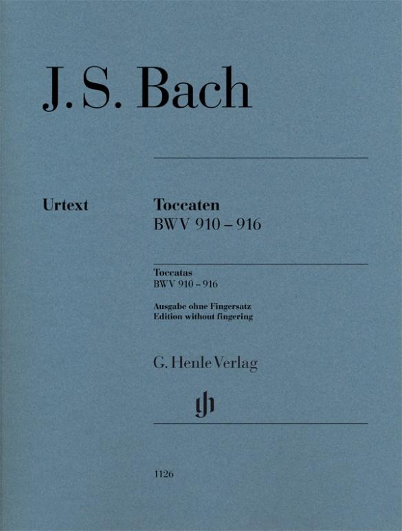 Cover: 9790201811260 | Toccaten BWV 910-916 | Instrumentation: Piano solo | Bach | Buch