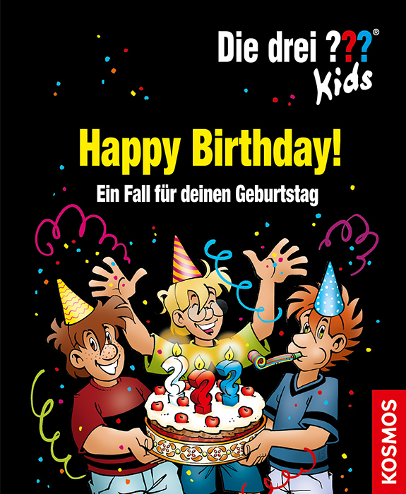 Cover: 9783440145579 | Die drei ???-Kids - Happy Birthday! | Ein Fall für deinen Geburtstag