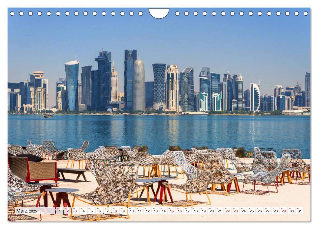 Bild: 9783435142286 | Doha - Hauptstadt von Katar (Wandkalender 2025 DIN A4 quer),...