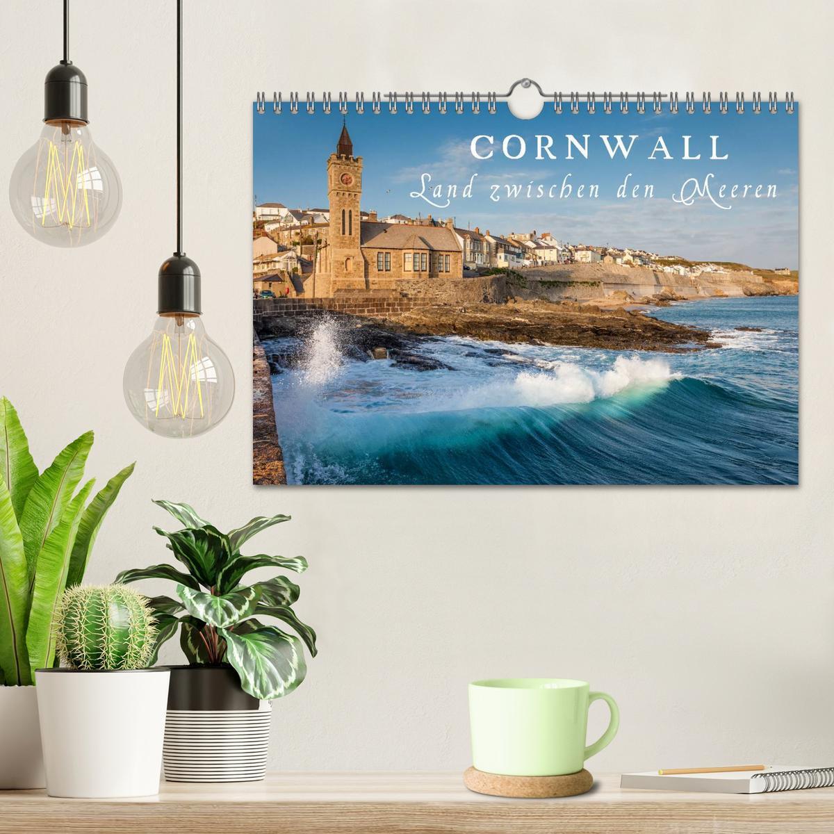 Bild: 9783435674893 | Cornwall - Land zwischen den Meeren (Wandkalender 2025 DIN A4...