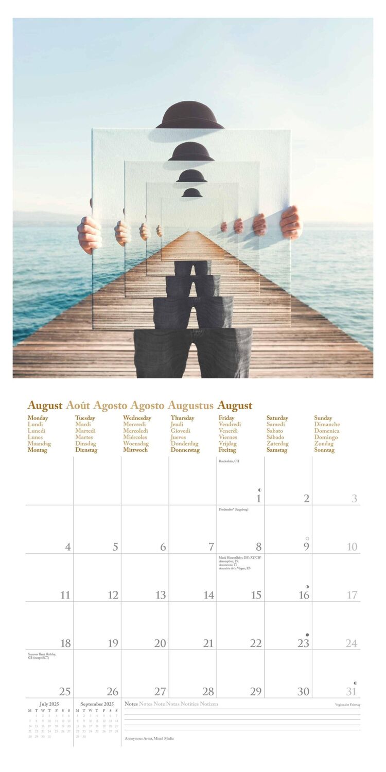 Bild: 4002725994127 | Modern Surrealism 2025 - Wand-Kalender - Broschüren-Kalender -...