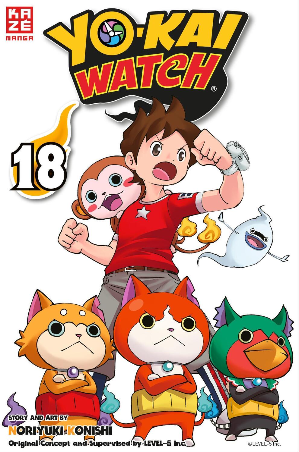 Cover: 9782889516483 | Yo-kai Watch - Band 18 | Noriyuki Konishi | Taschenbuch | 192 S.