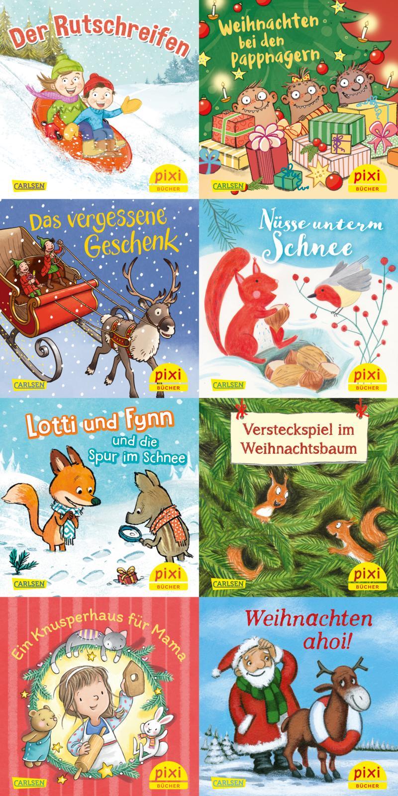 Cover: 9783551038852 | Pixi-Weihnachts-8er-Set 39: Pixis Weihnachtsgeschenke (8x1 Exemplar)