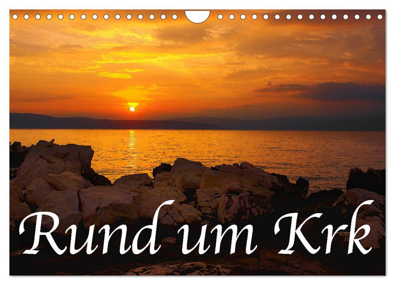 Cover: 9783435501069 | Rund um Krk (Wandkalender 2025 DIN A4 quer), CALVENDO Monatskalender