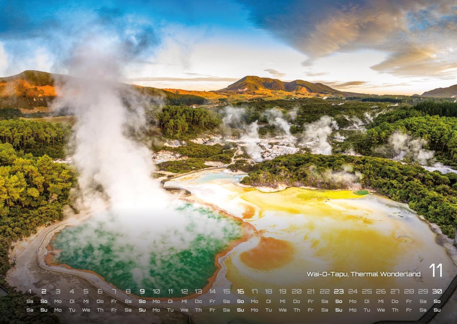 Bild: 9783986734176 | Neuseeland - Das Land der langen weißen Wolke - 2025 - Kalender DIN A2