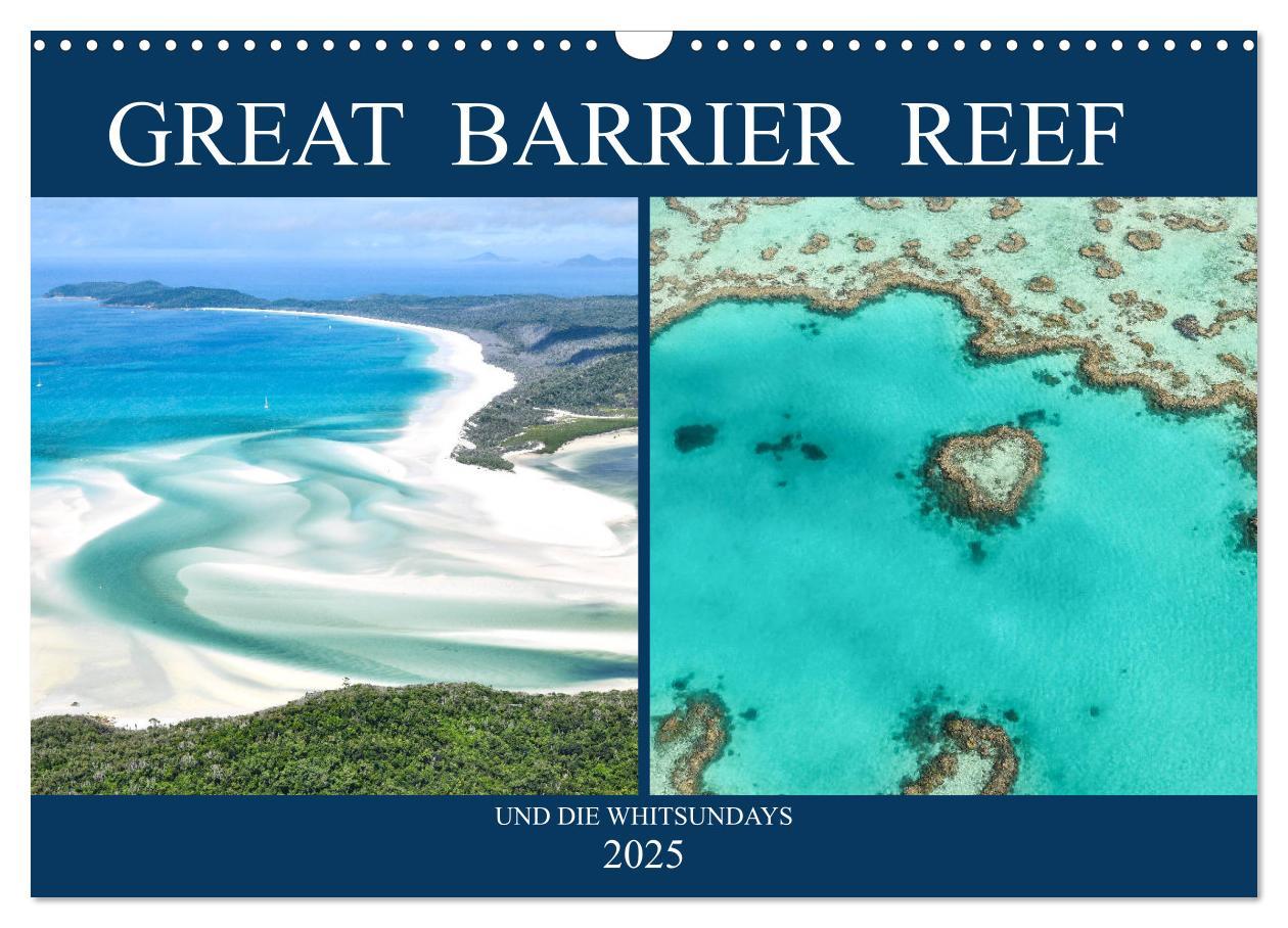 Cover: 9783435189007 | Great Barrier Reef und die Whitsundays (Wandkalender 2025 DIN A3...