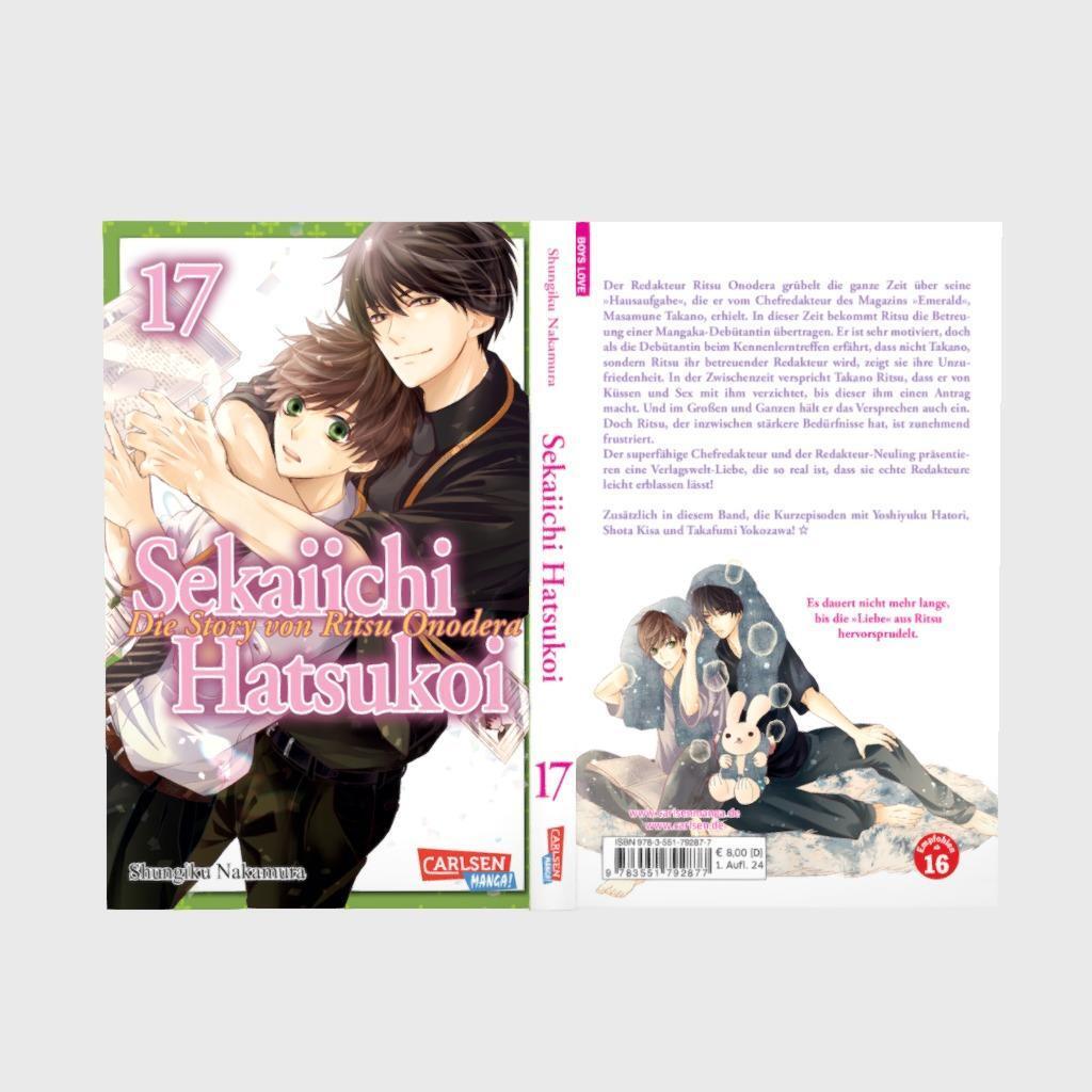 Bild: 9783551792877 | Sekaiichi Hatsukoi 17 | Boyslove-Story in der Manga-Redaktion | Buch