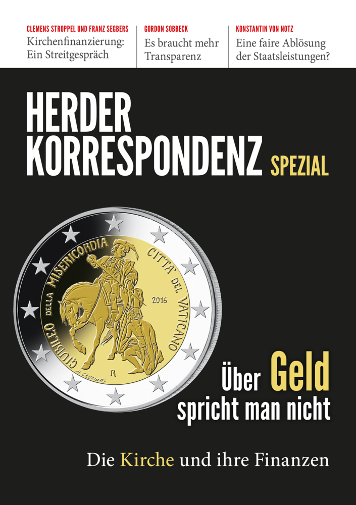 Cover: 9783451274343 | Über Geld spricht man nicht | Die Kirche und ihre Finanzen | Broschüre