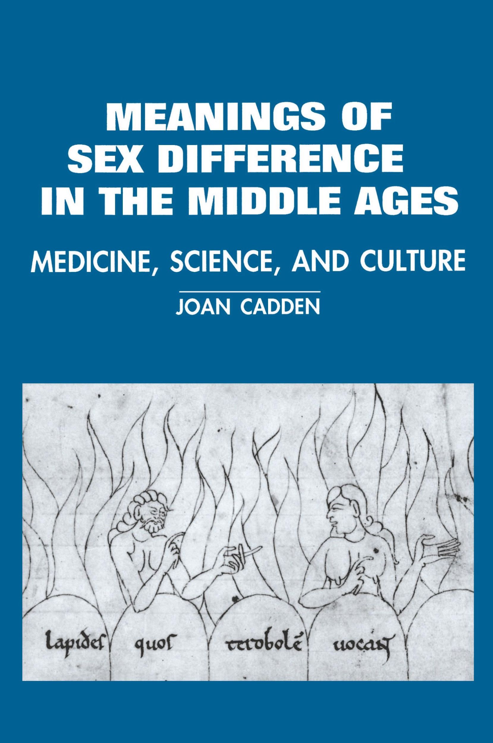 Cover: 9780521483780 | The Meanings of Sex Difference in the Middle Ages | Joan Cadden | Buch