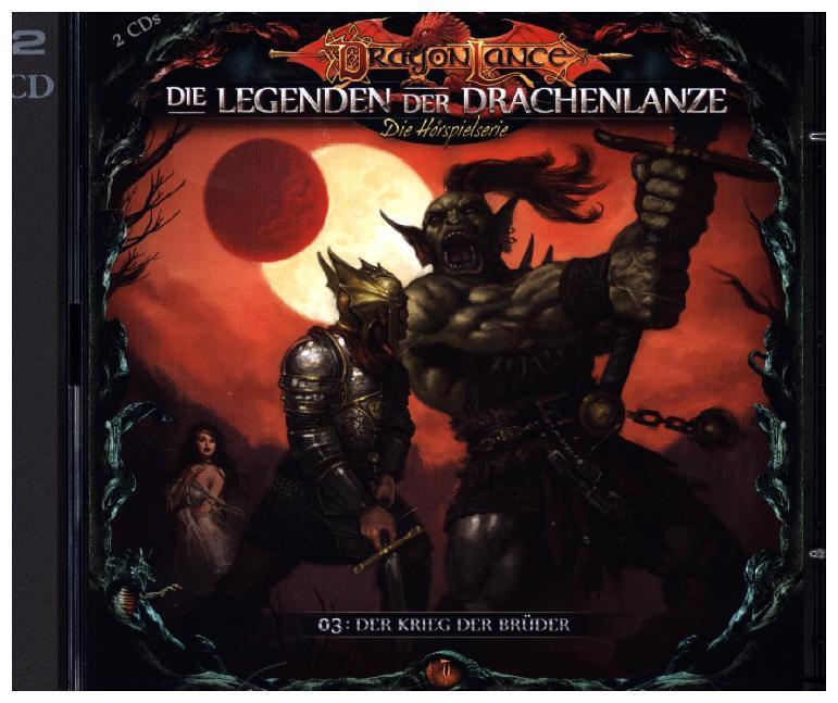 Cover: 9783941899636 | Die Legenden der Drachenlanze - Der Krieg der Brüder, 2 Audio-CDs | CD