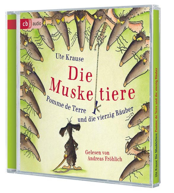 Bild: 9783837145984 | Die Muskeltiere - Pomme de Terre und die vierzig Räuber, 2 Audio-CDs