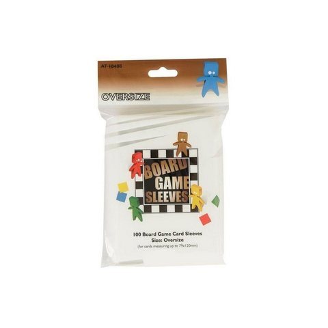 Cover: 5706569104085 | Board Game Sleeves Clear - Oversize | Karten-Hüllen | ART10408