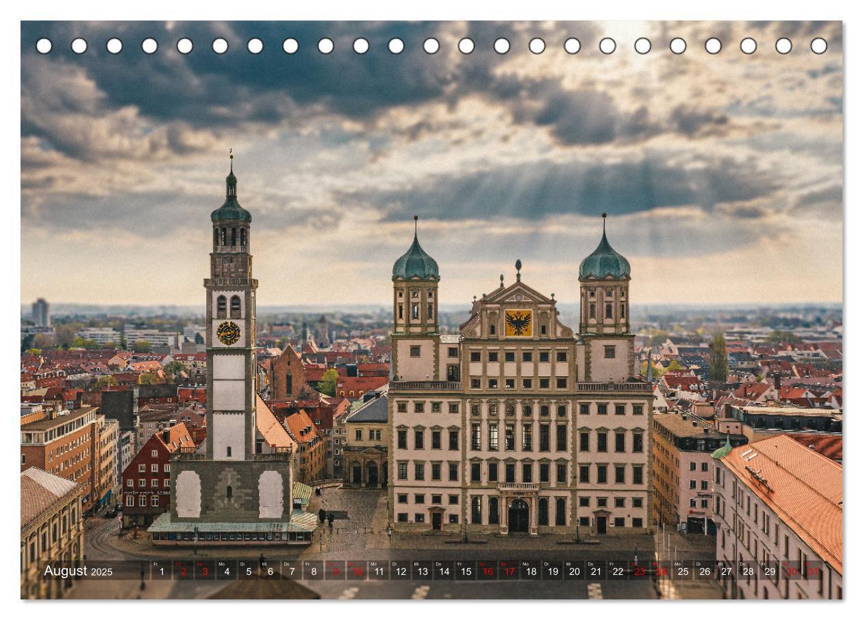 Bild: 9783383931154 | Augsburg - Stadt und Land (Tischkalender 2025 DIN A5 quer),...