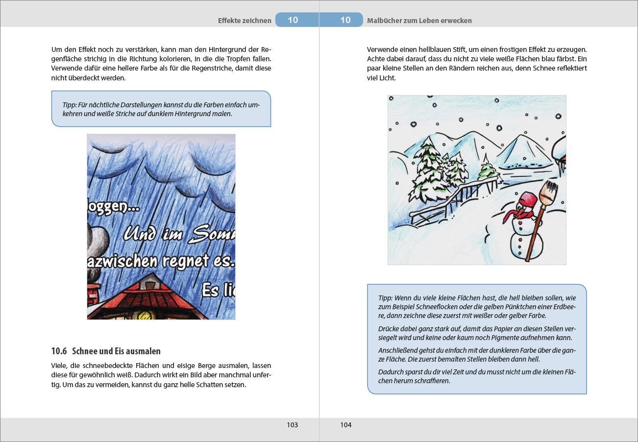 Bild: 9783832802622 | Kreative Ausmaltechniken - Malbücher zum Leben erwecken! | Anja Wenzke