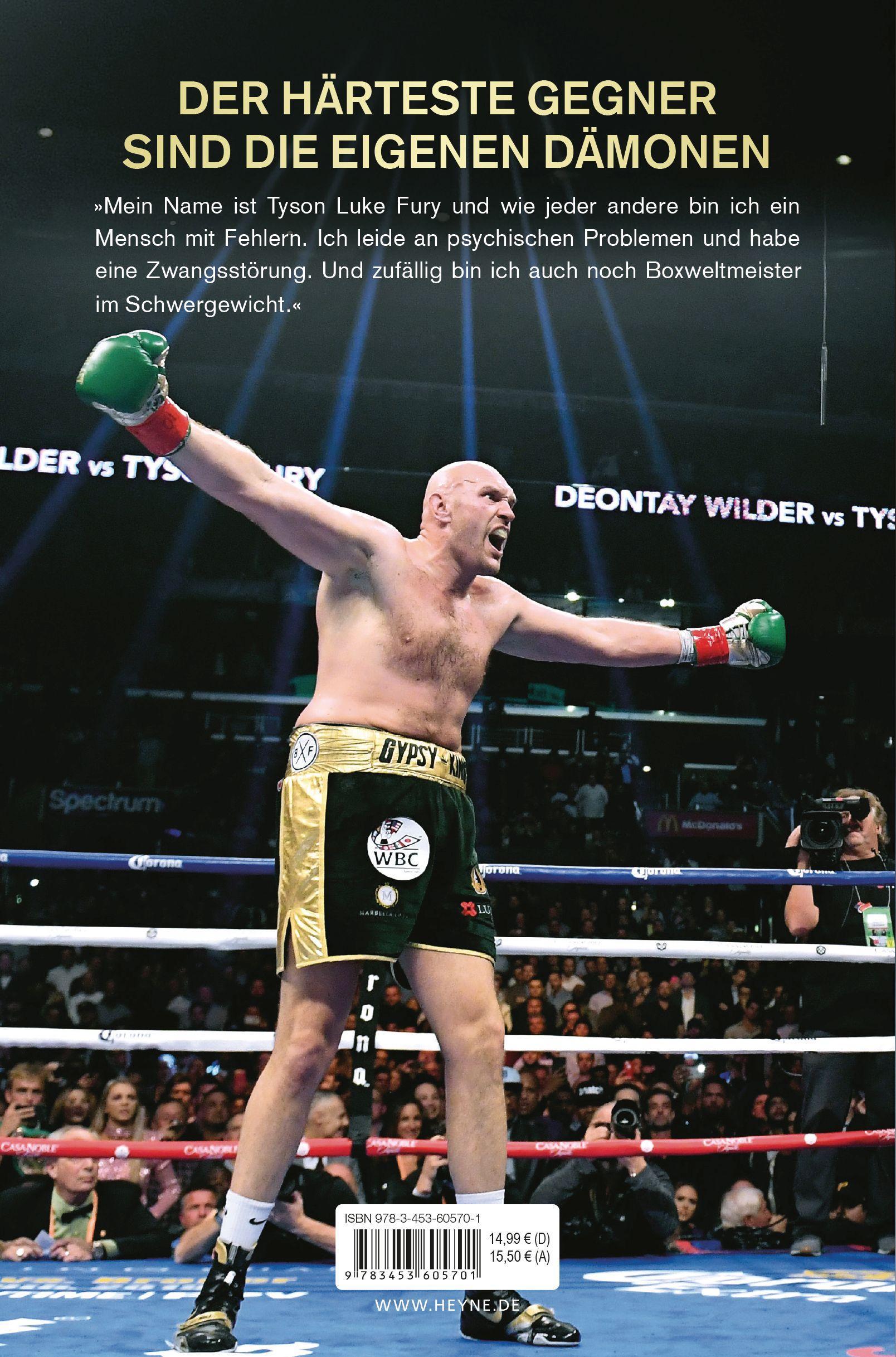 Bild: 9783453605701 | Ich hinter der Maske | Meine Autobiographie | Tyson Fury | Taschenbuch