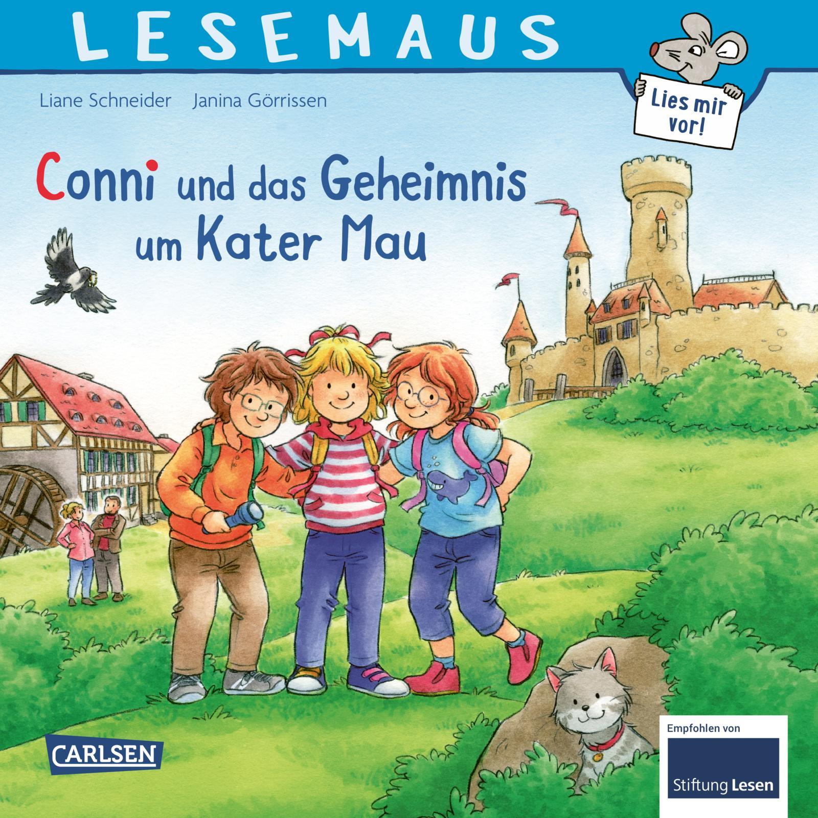 Cover: 9783551080165 | LESEMAUS 16: Conni und das Geheimnis um Kater Mau | Liane Schneider