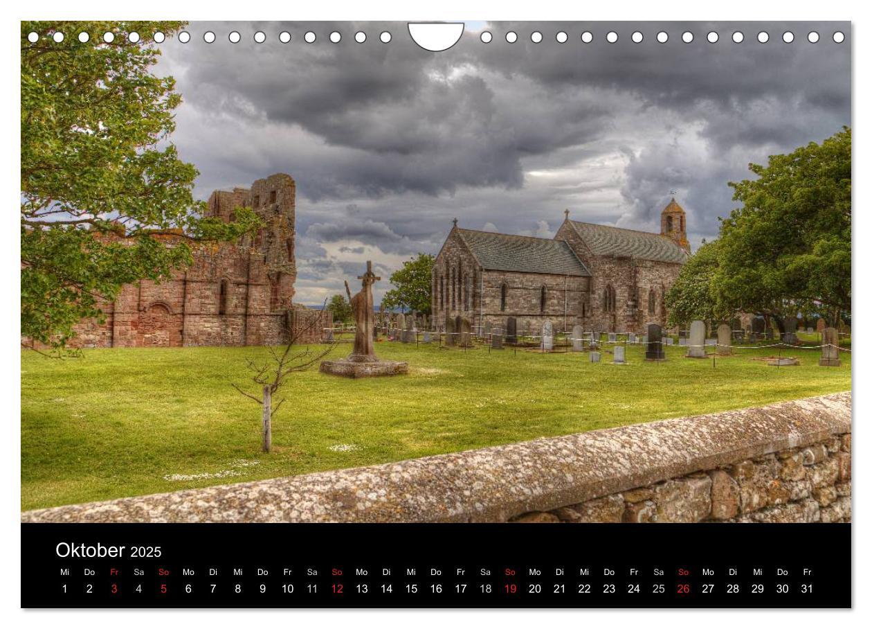 Bild: 9783435731299 | Holy Island - England (Wandkalender 2025 DIN A4 quer), CALVENDO...