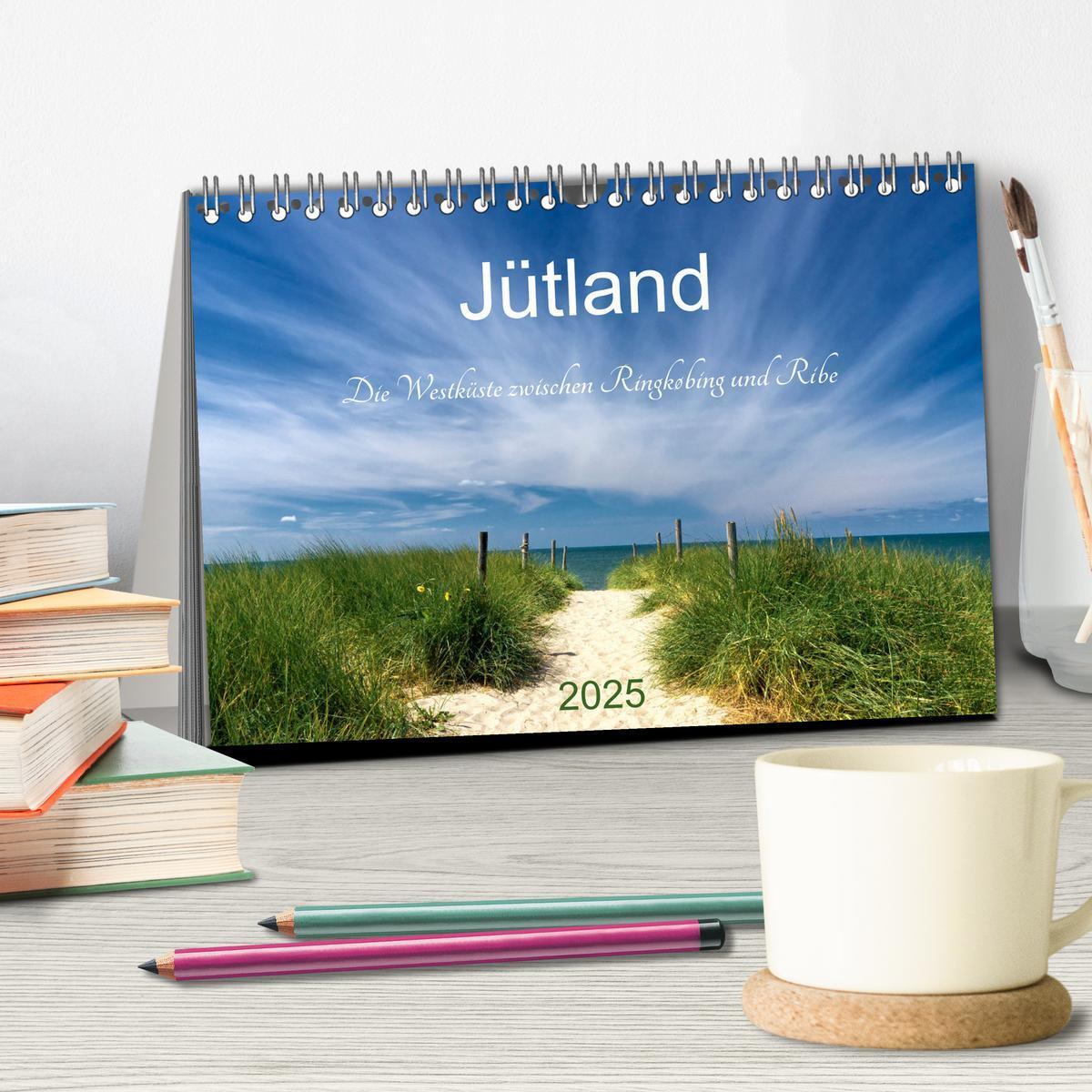 Bild: 9783435001484 | Jütland. Die Westküste zwischen Ringkøbing und Ribe (Tischkalender...