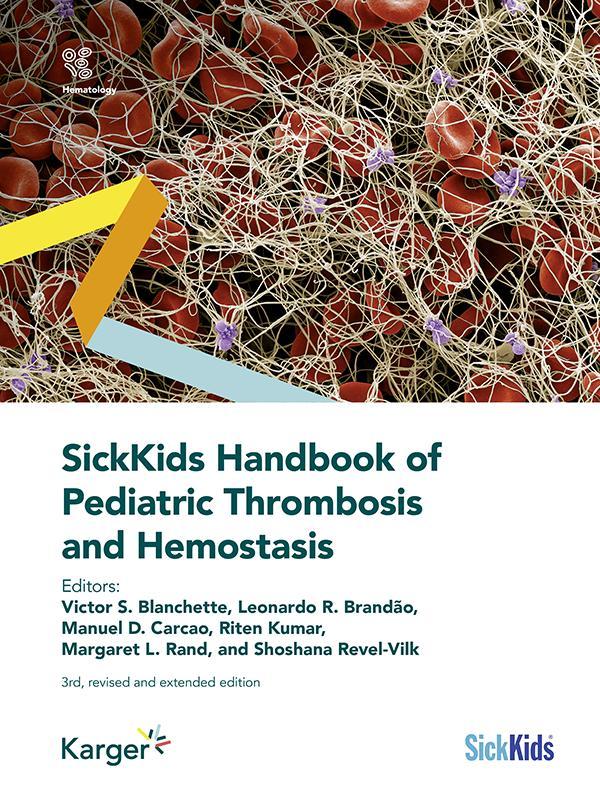 Cover: 9783318072723 | SickKids Handbook of Pediatric Thrombosis and Hemostasis | Buch | 2024