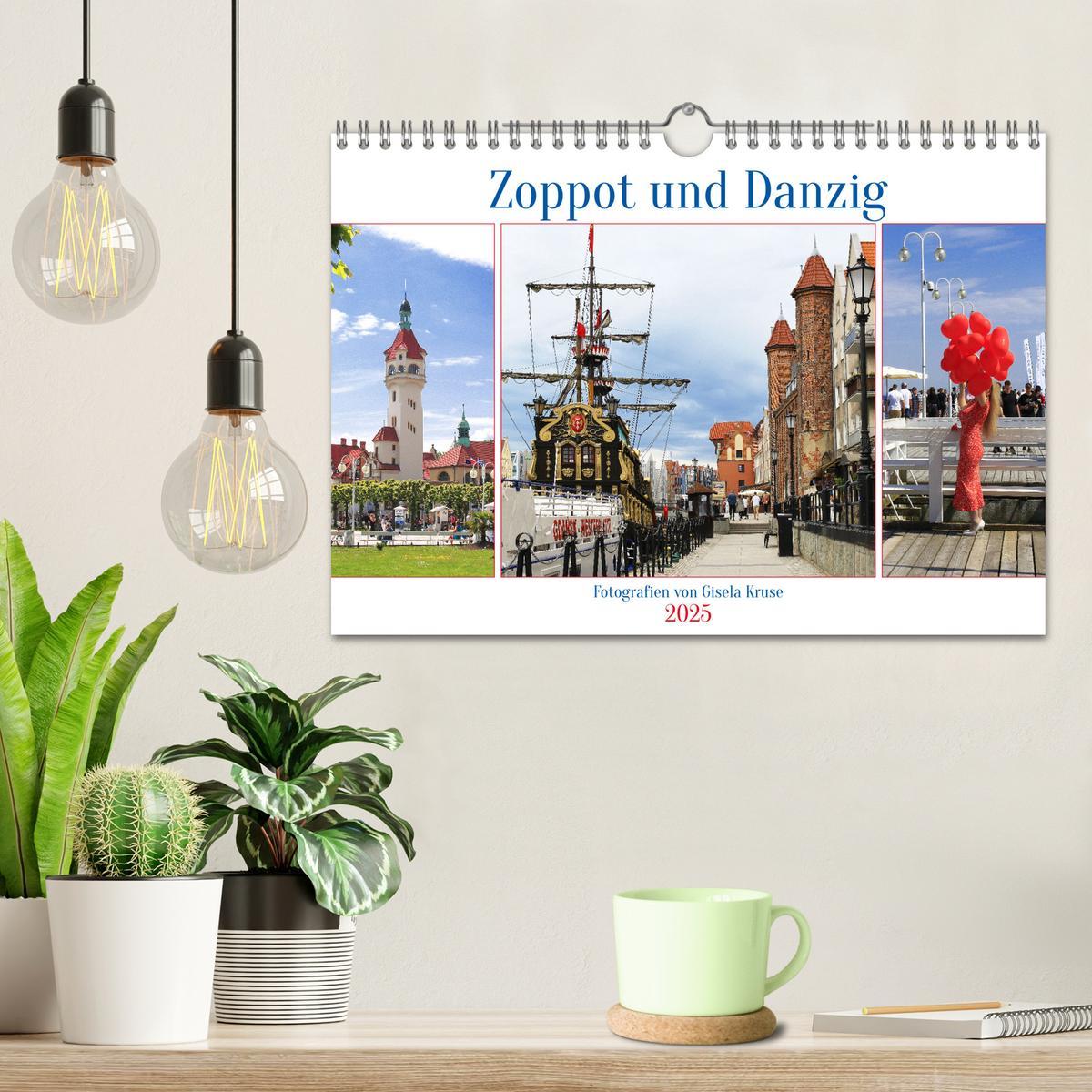 Bild: 9783457137666 | Zoppot und Danzig (Wandkalender 2025 DIN A4 quer), CALVENDO...