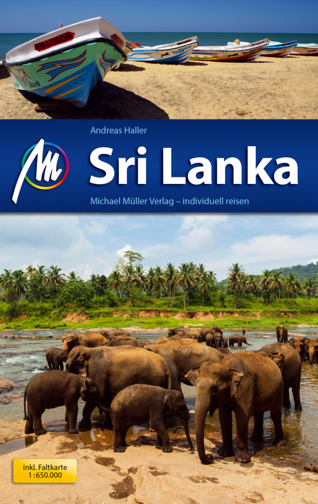 Cover: 9783956545528 | Sri Lanka Reiseführer Michael Müller Verlag, m. 1 Karte | Haller