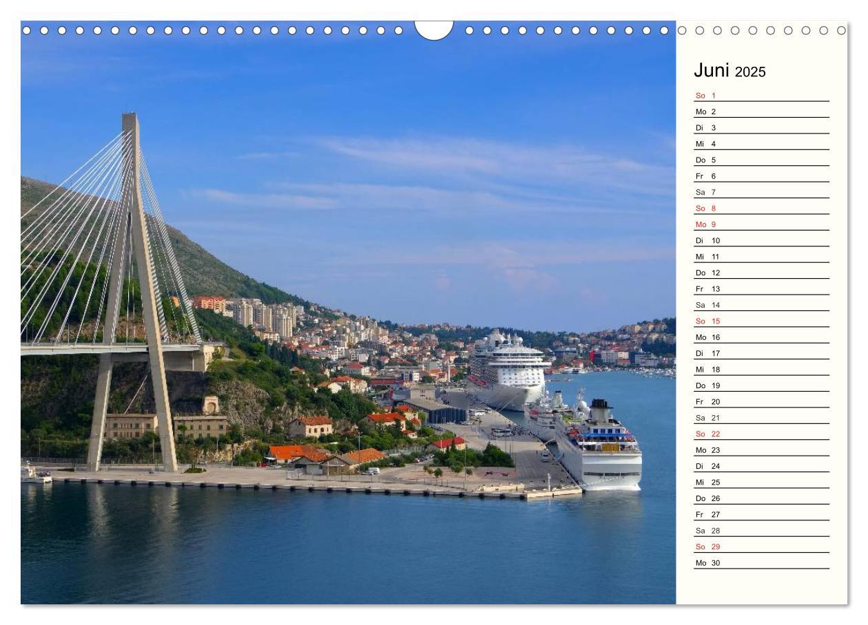 Bild: 9783435521784 | Dubrovnik - Perle der Adria (Wandkalender 2025 DIN A3 quer),...