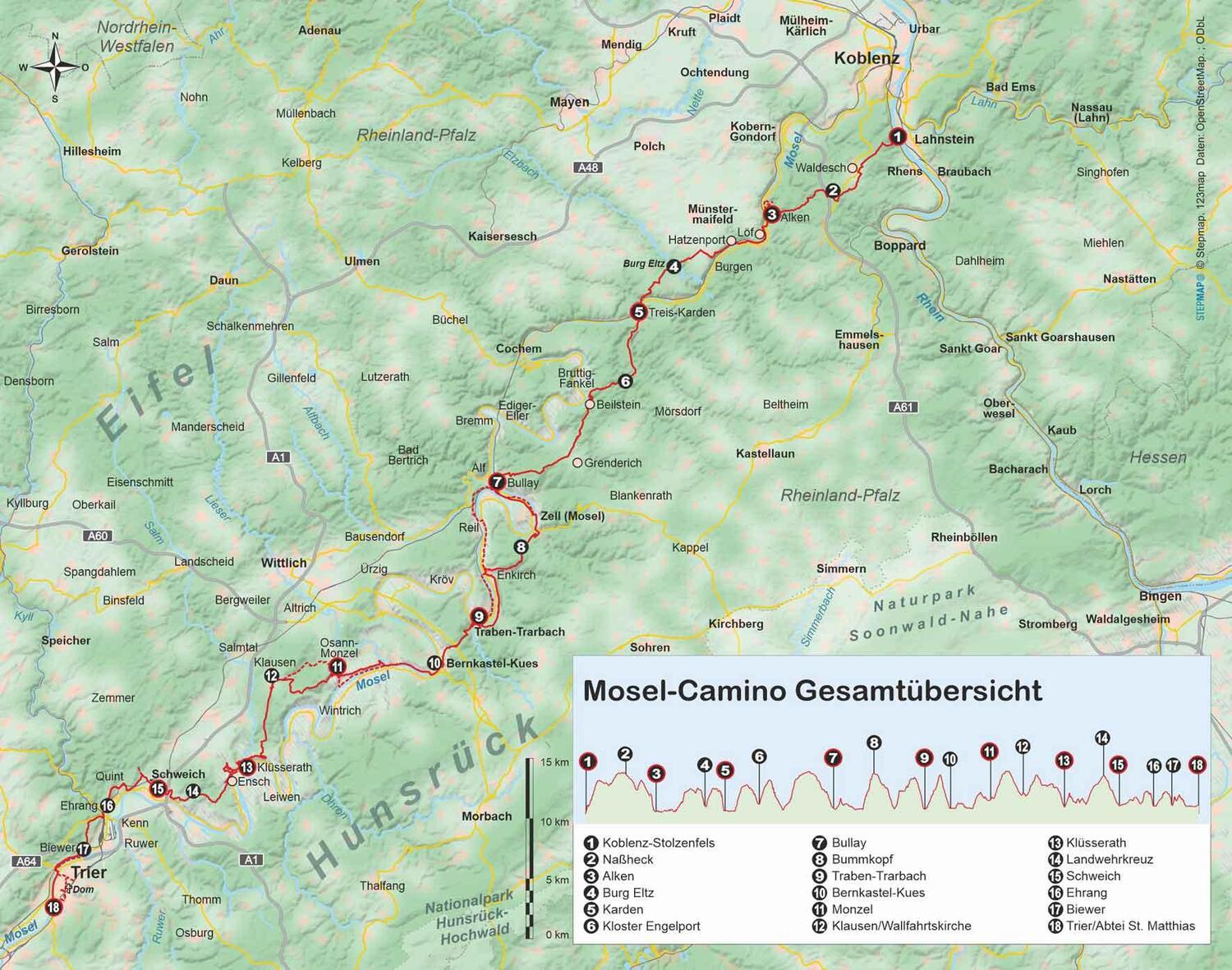 Bild: 9783866868267 | Mosel-Camino | von Koblenz nach Trier | Karl-Heinz Jung | Taschenbuch