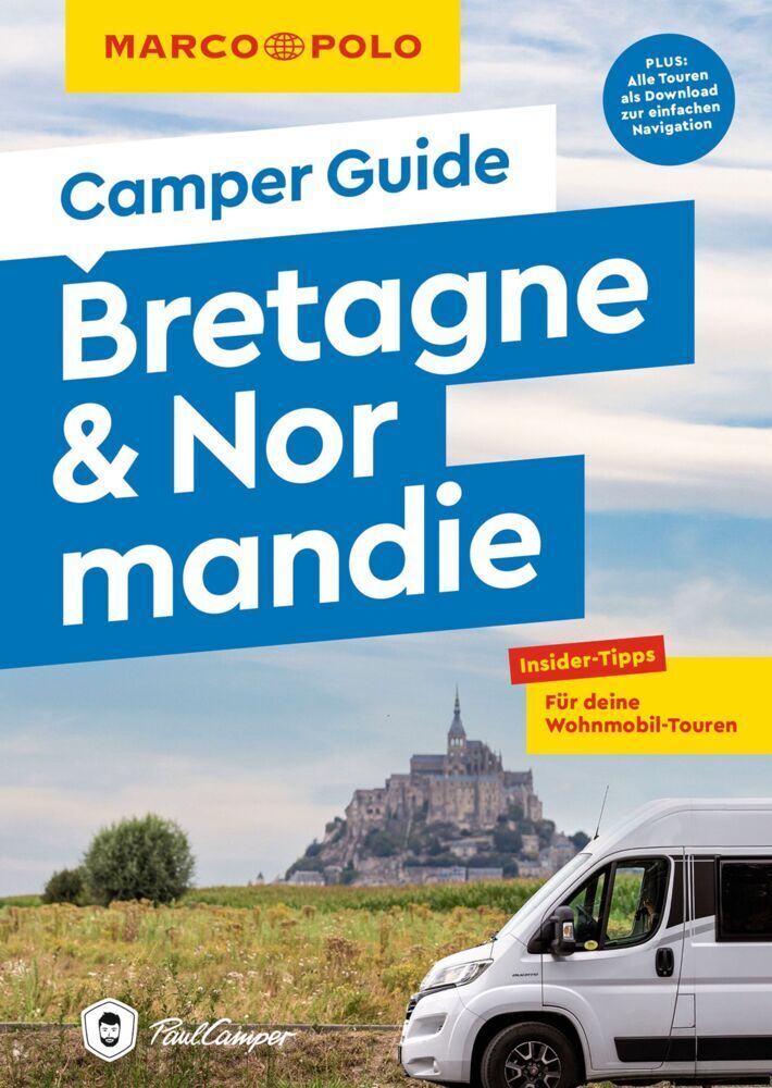 Cover: 9783829731935 | MARCO POLO Camper Guide Bretagne &amp; Normandie | Ralf Johnen | Buch