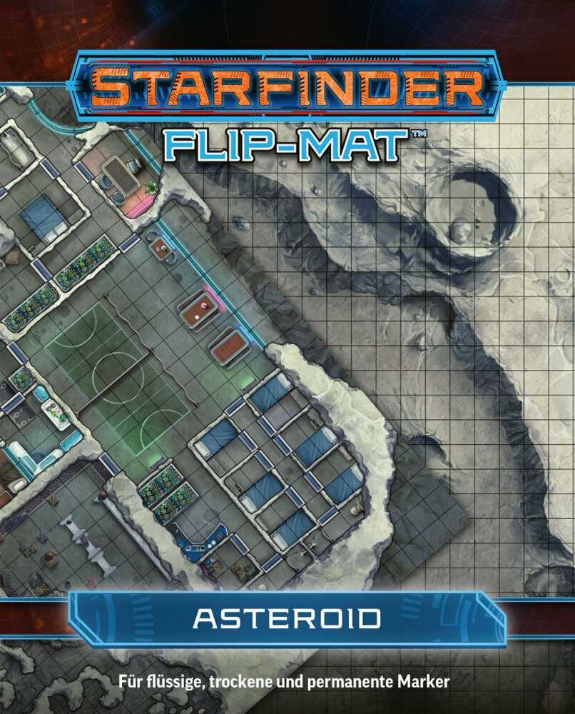 Cover: 9783963310577 | Starfinder Flip-Mat: Asteroid | Jason Bulmahn | Spiel | 2 S. | US56025